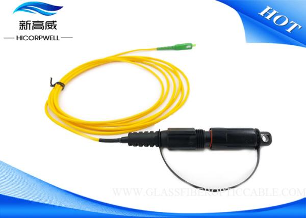 H Connector SC APC Fiber Optic Patch Cables Outdoor Communication High Return