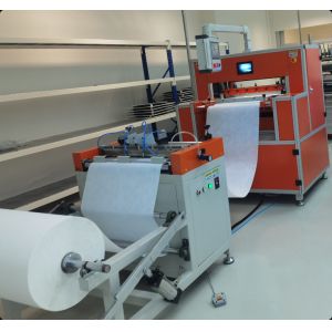 China Filter Paper Knife Pleating Machine 700mm Width CNC Control System on sale