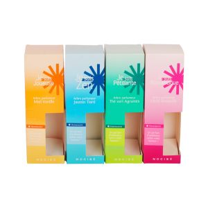 Delicate Cardboard Perfume Box With Die Cut Window Multipurpose