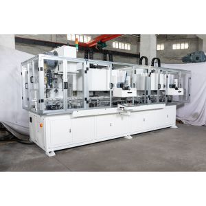  High Speed Pail Macking Machine 40CPM With Rolling Flanging Manufactures