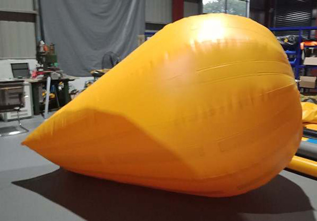 Shipwreck PVC Underwater Salvage Air Lift Bags Enclosed / Open Bottom Type