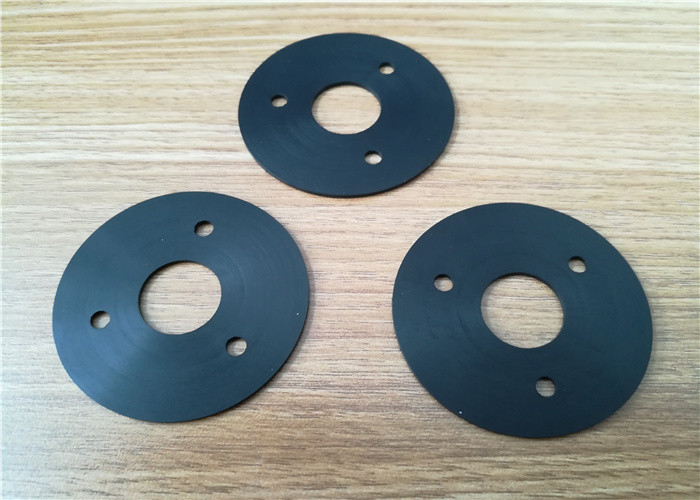 Heat Resistant Rubber Flange Gasket , Durable Rubber Hole Gasket 50050440-1
