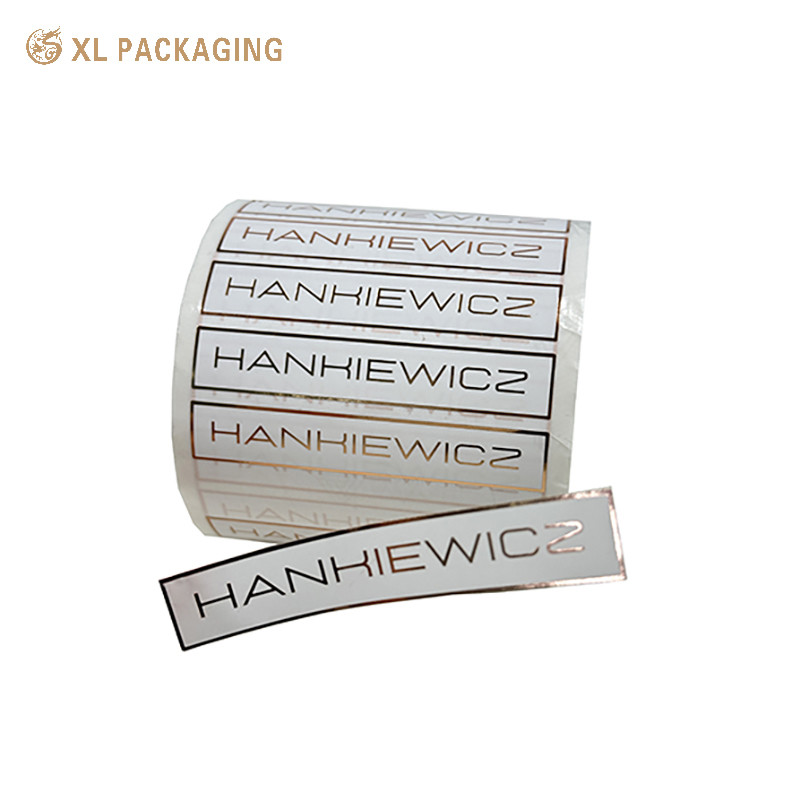 Waterproof Double Sided Paper Sticker Label For Water Bottle Packaging Customized