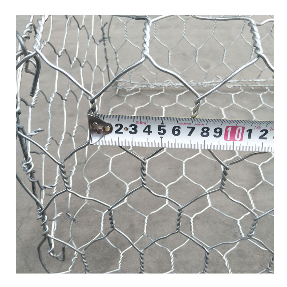 2mx1mx1m Hexagonal Gabion Basket Retaining Wall Stone Cage