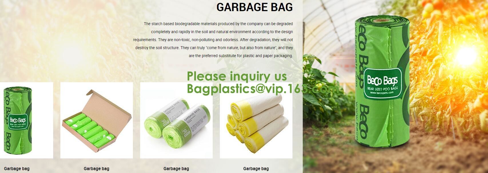 100% Certified Biodegradable Compost Bags, Food Waste Bags,Food grade compostable coffee bags,Biodegradable Stand Up Cof