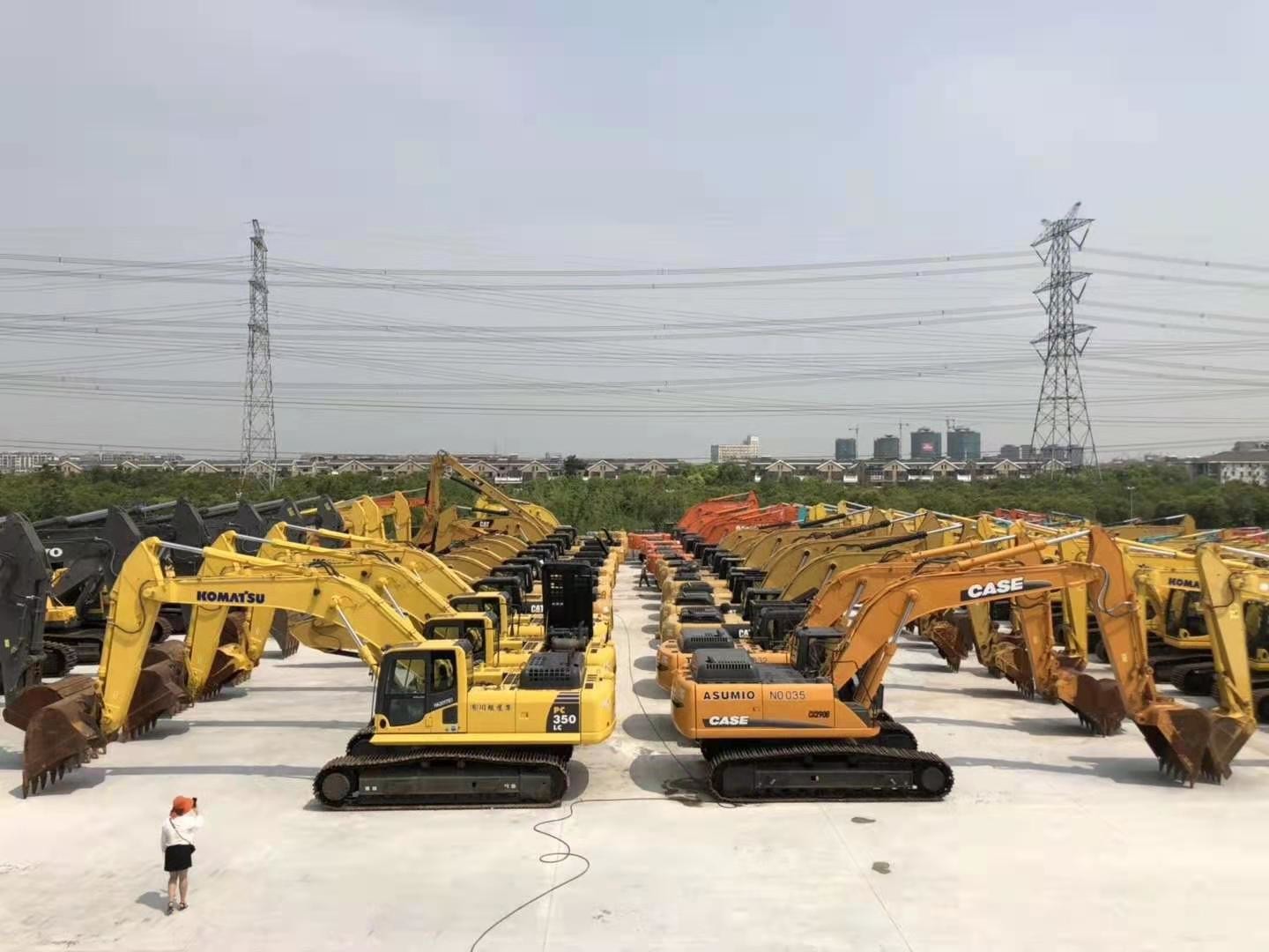 Isuzu Engine ZX470 47 Ton Hitachi Mining Excavators