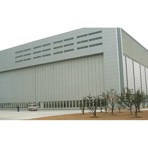 Quality Steel Structure Aircraft Hangar with Q235B Q355B ASTM A36 Steel for sale