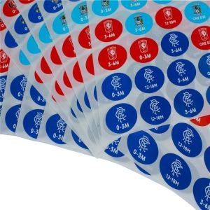  Promotion Round Custom Adhesive Labels Offset Printing Manufactures