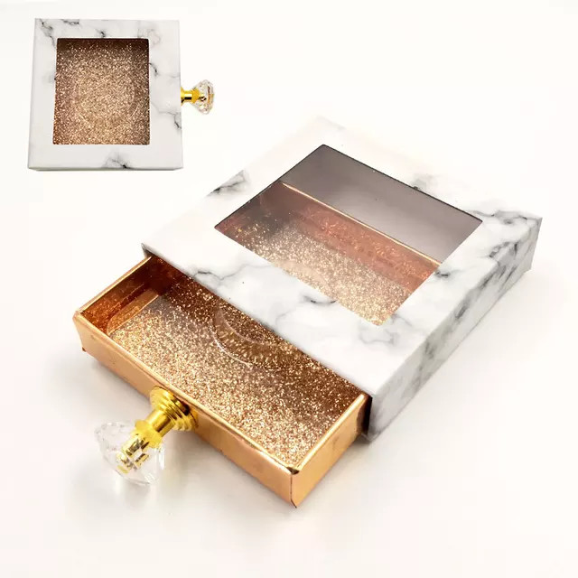 Private Label Empty Container Eyelash Packaging Lash Subscription Boxes