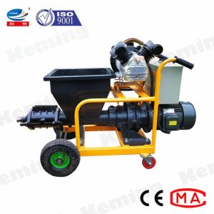 China Low Noise High Pressure 4kW Construction Plastering Equipment on sale