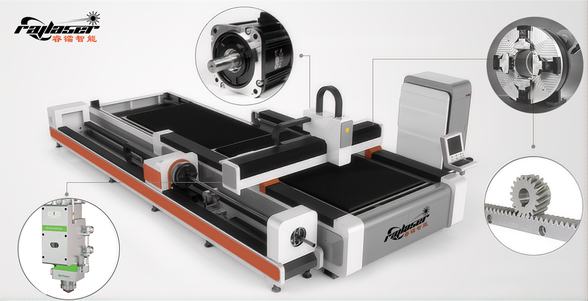 Cooling Mode WATER COOLING 2000w Fiber Laser Cutter for Metal Pipe and Sheet Cutting
