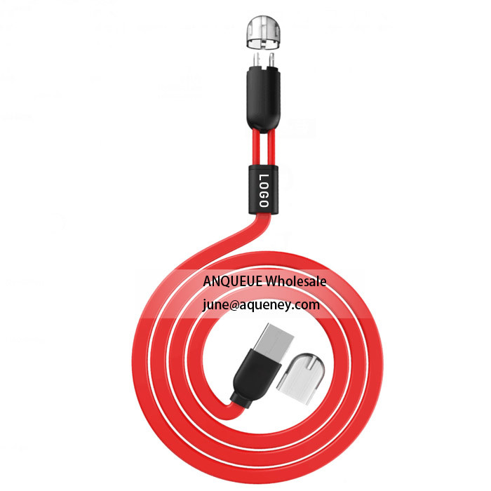 High Quality OEM Remax 2In1 Genuine Data Cable For Iphone 6, Android, Factory price, welcome custom color