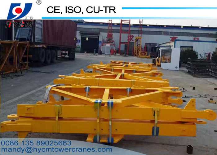 QTD500-25t Luffing Jib Tower Crane Jib Crane Price Applied to Bridge and Subway Construction