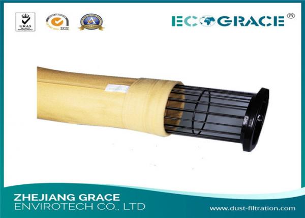 Quality Dust Collector Bag Filter, PE / PPS / Aramid / P84 / PTFE Air Filter Bag for sale