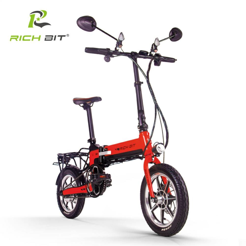 250w 36v 14inch Modern Electric City Foldable Bike Rich Bit Top 619