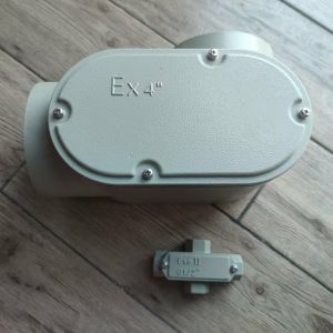  Explosion Flameproof Threading Box IP66 Aluminum Enclosure Hazardous Area Customer Cable Settings G2 Manufactures