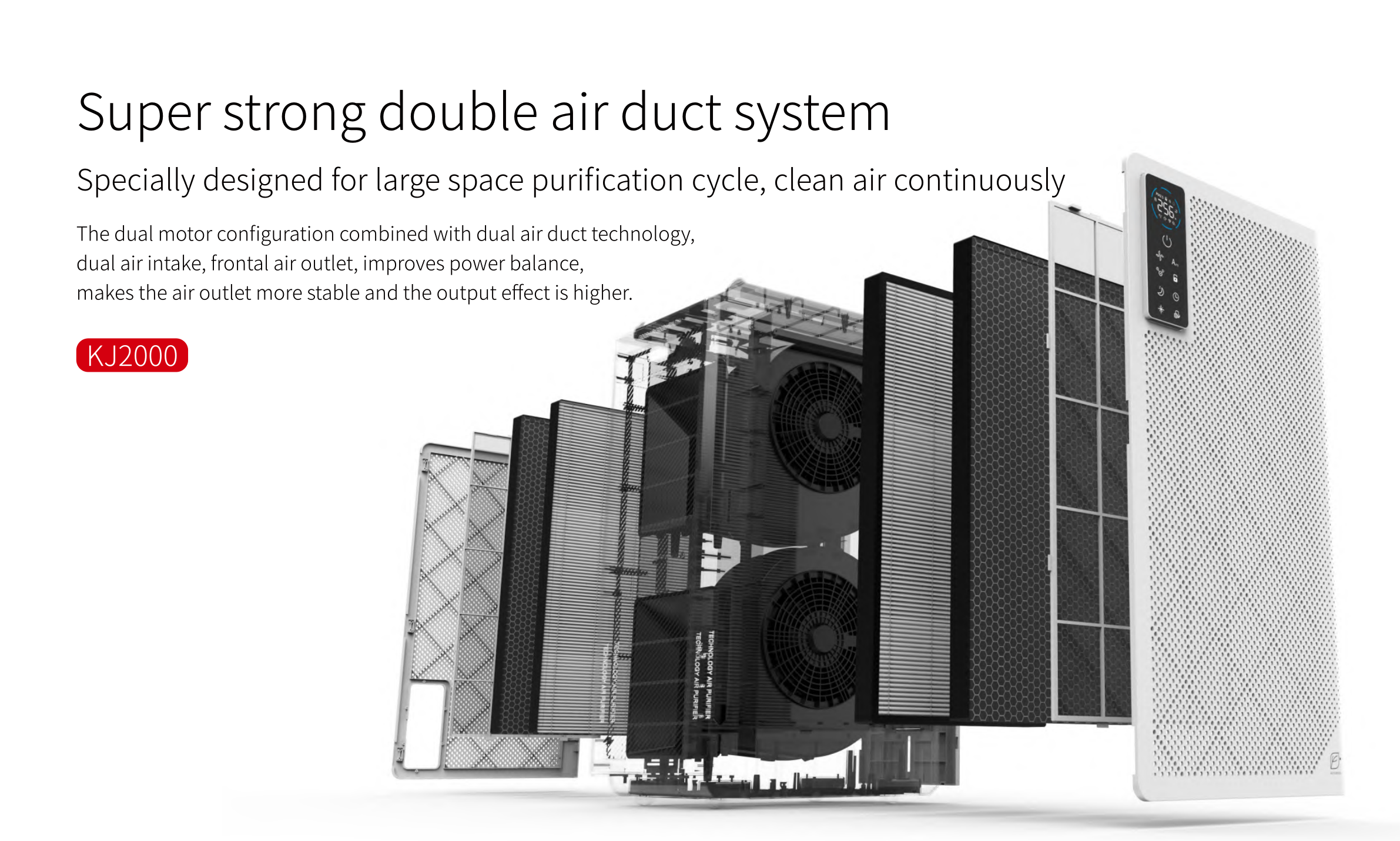 HOMEFISH 2.8L Commercial Portable Air Purifier Medical Grade Humidifier