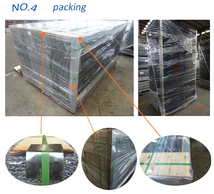 3D Mesh Fence Panels used Nylofor 3D fence with powder painted smooth surface 2030mm x 2500mm
