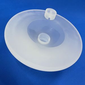 Machining Quartz Glass Cone Frosted Surface Customized Heat Resistance