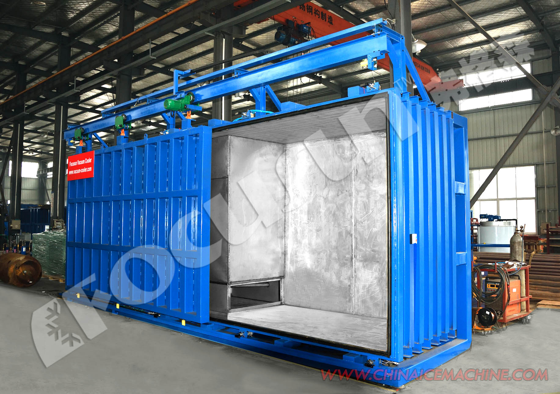 Bizter Emerson Compressor Vacuum Cooling Equipment for Lettuce Precooling in Industry