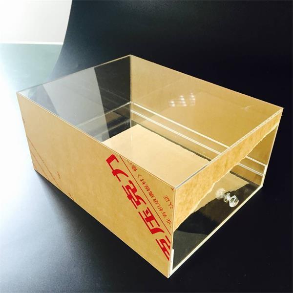 wholesale latest design clear acrylic shoe display box
