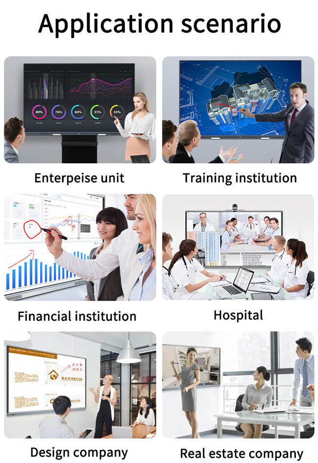 Classroom LG 86 Inch Interactive Display Whiteboard Touch Flat Panel