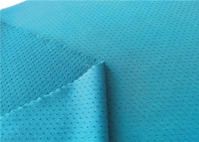 Plain Dyed Solid Color Recycle 95% Polyester 5%Knitted Mesh Fabric For Lining Sports Wear Clothing