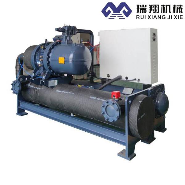 380-415V Water Cooled Screw Chiller 52.5kw Compressor 20-35°C Cooling Water