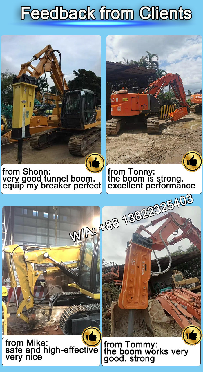 6 Ton Short Boom Excavator For CAT HITACHI KOMATSU