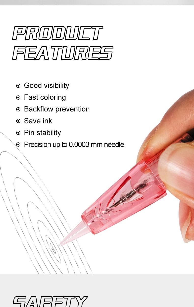 5F Tattoo Machine Needle Tattoo Pen Permanent Makeup Needle Cartridges