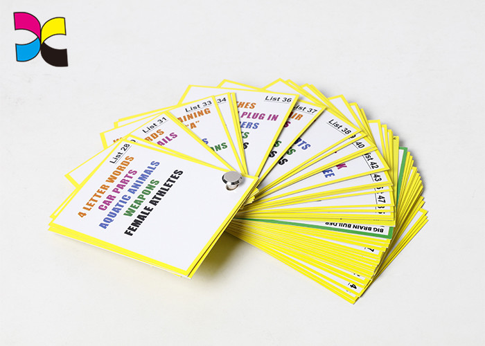 Pattern Custom Printed Christmas Cards OEM Lamination With Cardboard Box Package