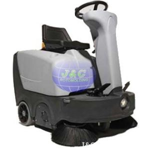 China Alum A356 Die Casted Rotomolded Mold For Plastic LLDPE Floor Sweeping Machine on sale