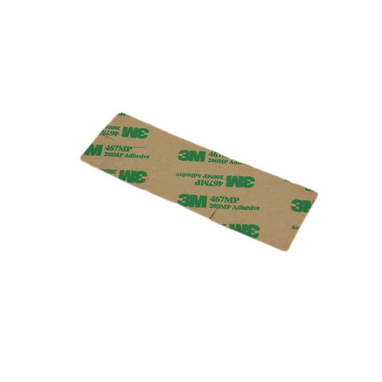 Passive UHF RFID Tag Sticker , RFID Label Sticker Alien H3 9654 For Car Windshield