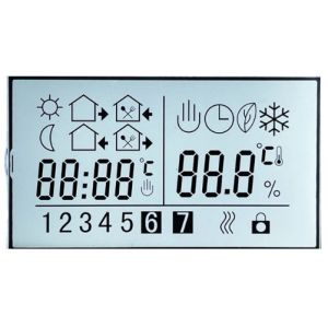  ODM Hygrometer TN LCD Display Positive Transmissive Custom Segment LCD Manufactures