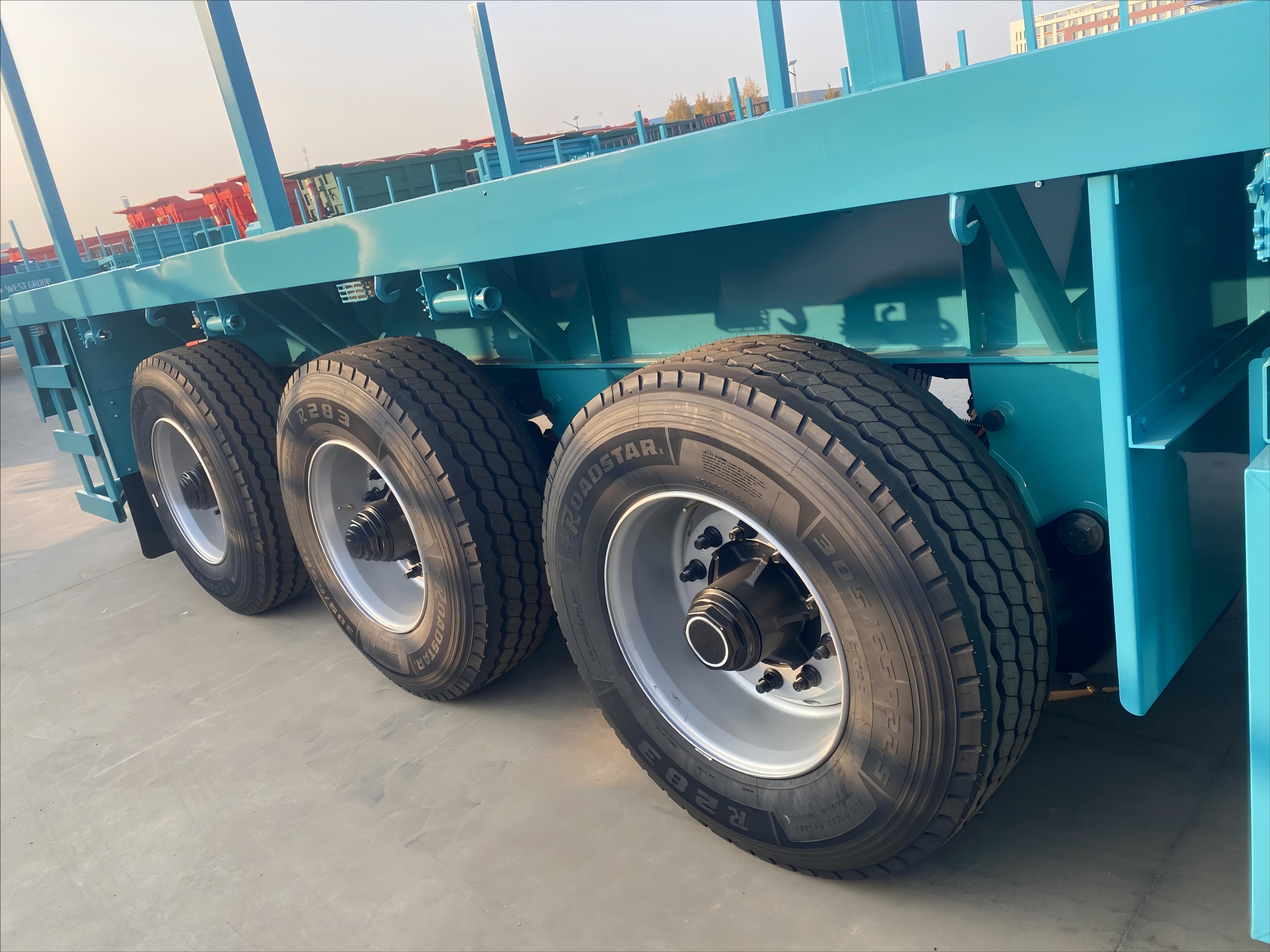 CIMC China manufacturer of 3-axle direct sales high-quality discount flatbed semi-trailer