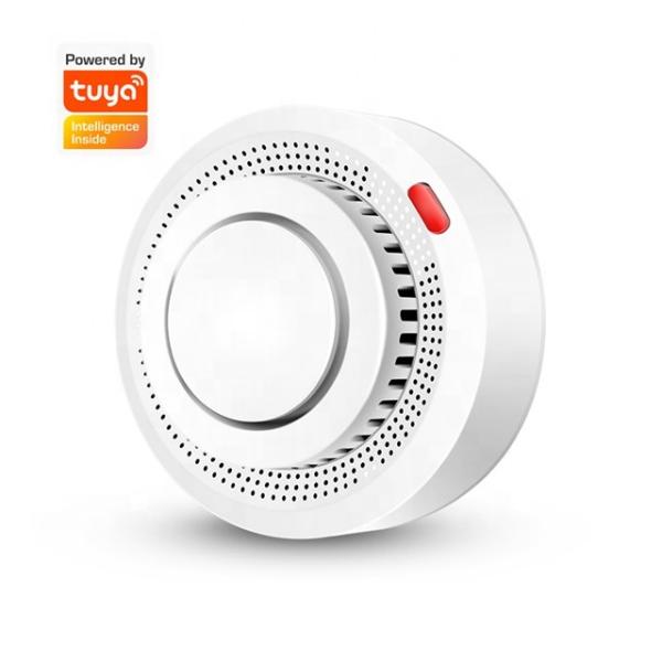 Glomarket Wholesale Tuya Smart Smoke Detector Wireless Remote Alarm Household