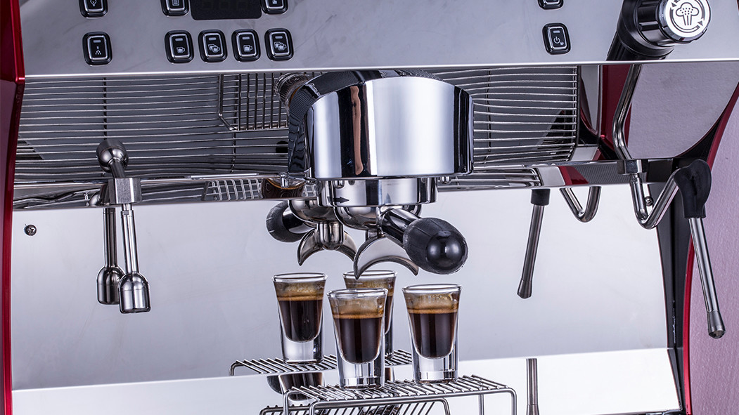58mm Filter Dual Boiler 15 Bar Espresso Machine Stainless Steel