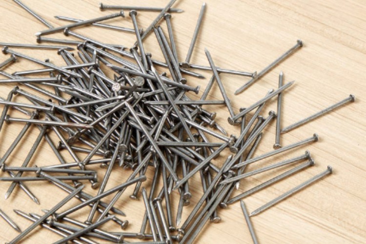 Construction Flat Head Galvanised Nails Rust Resistant Iron Nails