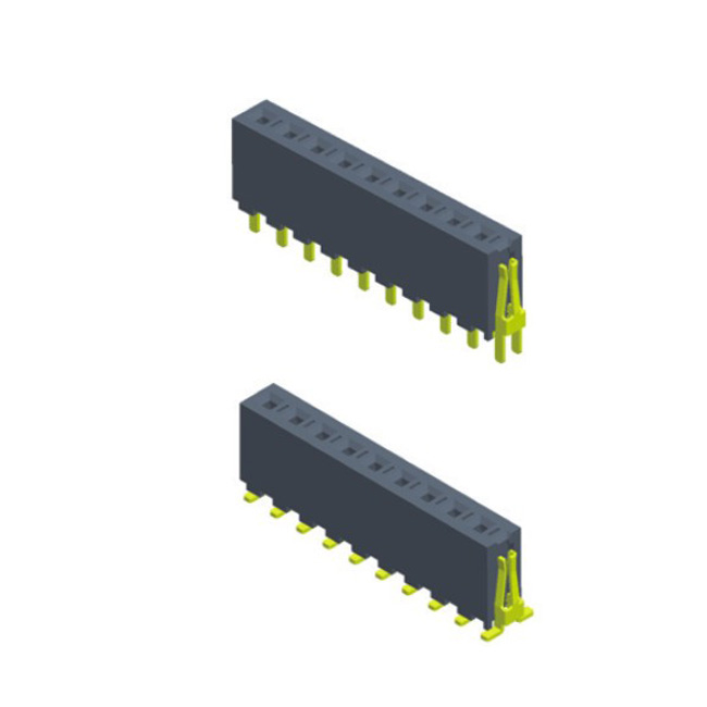 SMT Tin Female 3.96 Mm Pitch Connector Height 8.89 Single Row