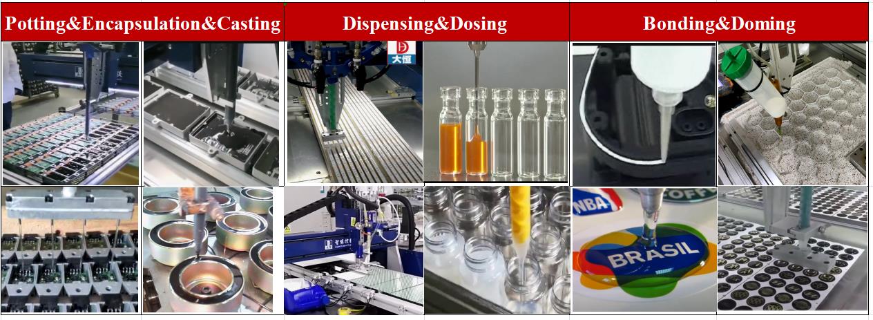 Precise 2 Part CNC Silicone Machine for Accurate AB Liquid Silicone Mixing Stirring