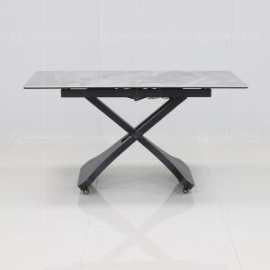 120x80x75cm Modern Rectangular Dining Tables Extending With 4 Chairs