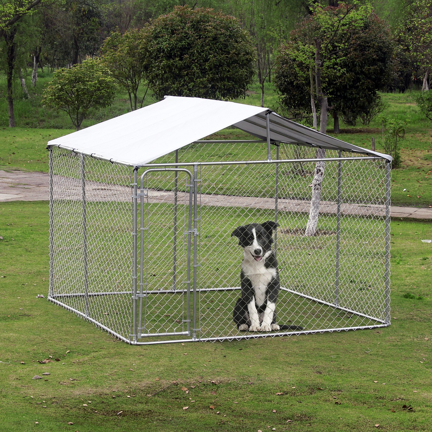 kennel panels.chain link dog kennel,dog kennel fence,wire mesh panel,dog pet supplies,outdoor pet house
