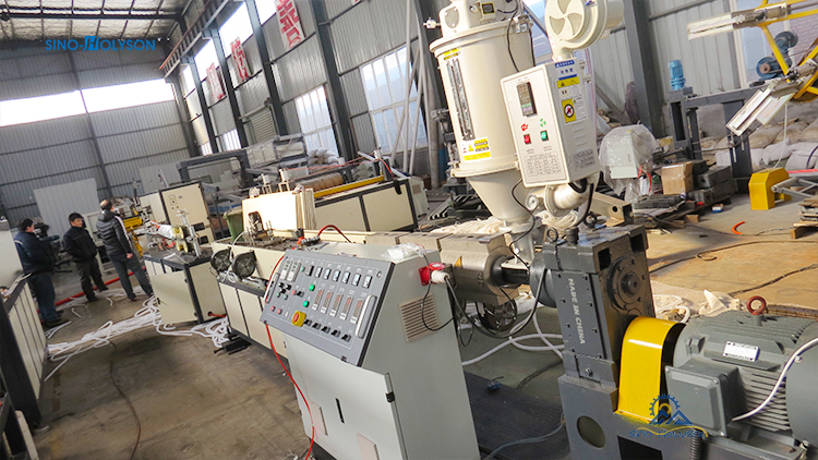 45mm Shisha Hookah Hose / Air Conditioner Hose Corrugated Pipe Making Machine