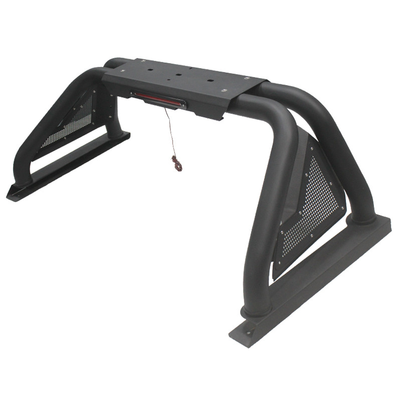Black Steel Anti Nissan Navara Np300 Roll Bar Powder Coat Polished