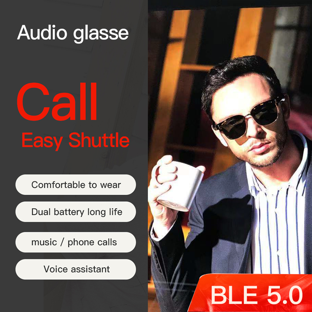 High Quality Augmented Transparent Eyewear Smart Glasses Blue Light Blocking Polarized Glasses Sport Smart Glasses