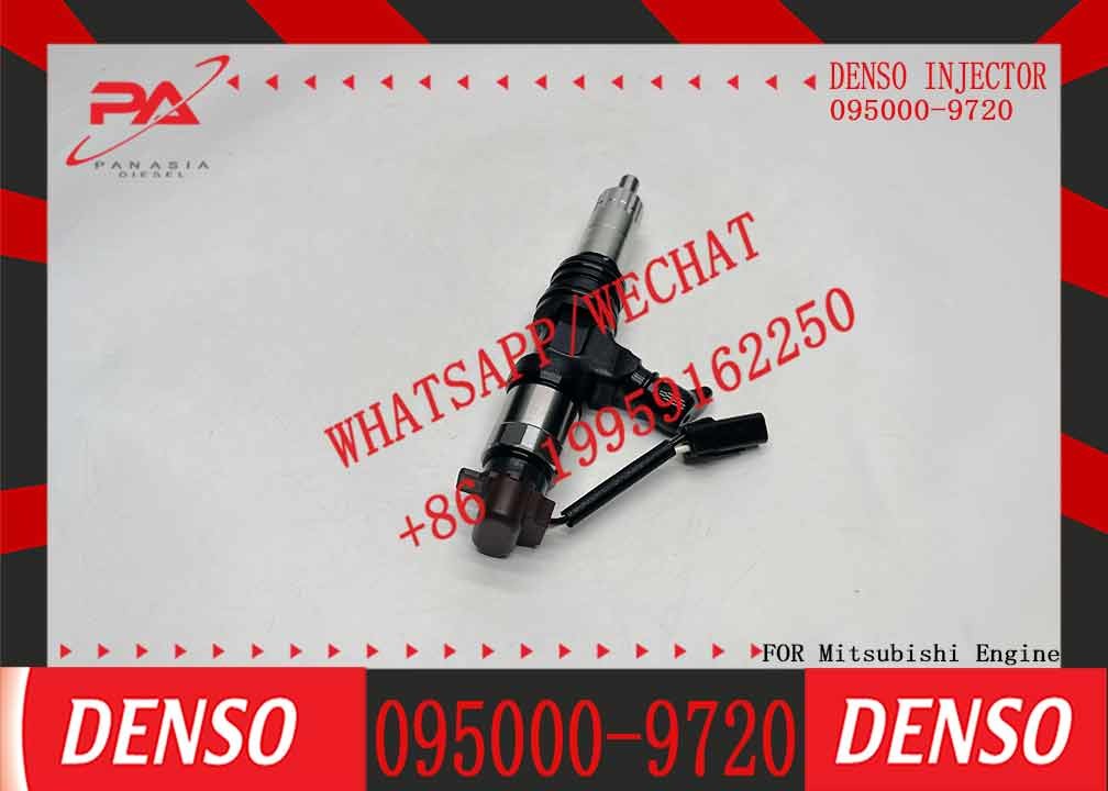 Diesel Engine Fuel inyector nozzle common rail injector assy 095000-9720 095000-9722 ME307488 for denso Mitsubishi 6M60