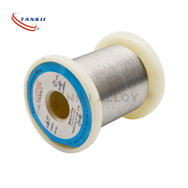 CrNi2080 Round Chromel Nicr Alloy Wire 0.523mm For 19 Strands