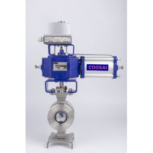 Stainless Steel Segment Ball Valve for High-Temperature Environments