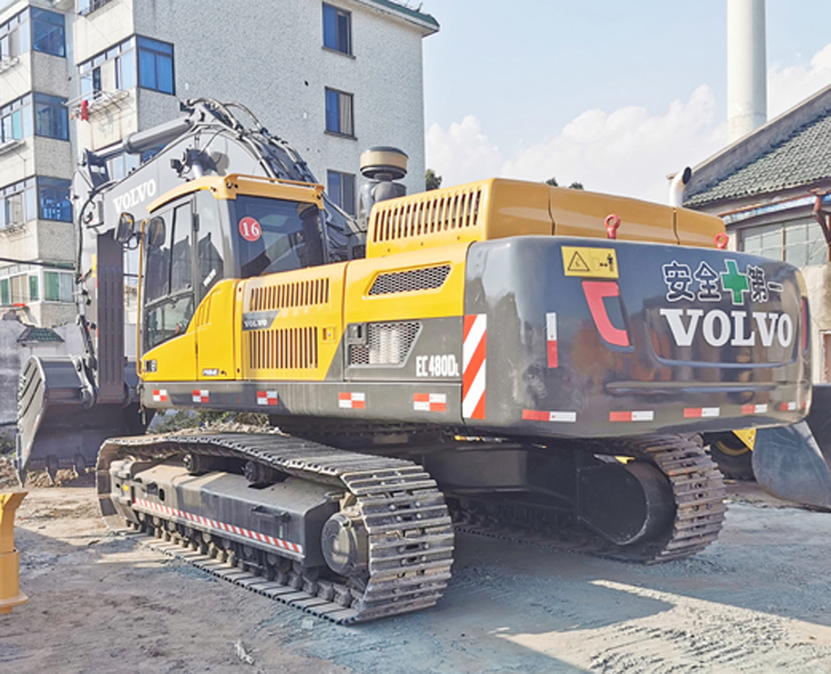 Korea Made 2019 Health Condition Crawler Volvo 480 Excavator 48 Ton with in Shanghai