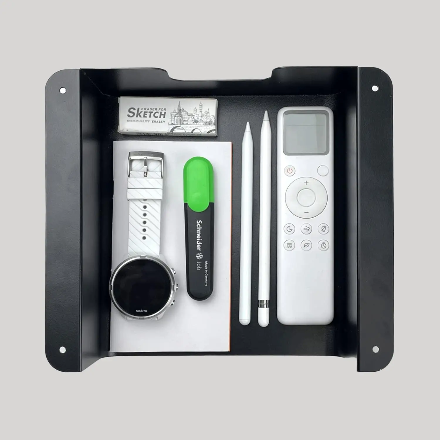 Carbon Steel Under Desk Storage Shelf Good Organizer for Adjustable Stand Up Desk
